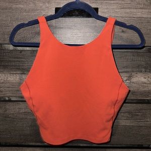 Lululemon Align High-Neck Tank in Canyon Orange